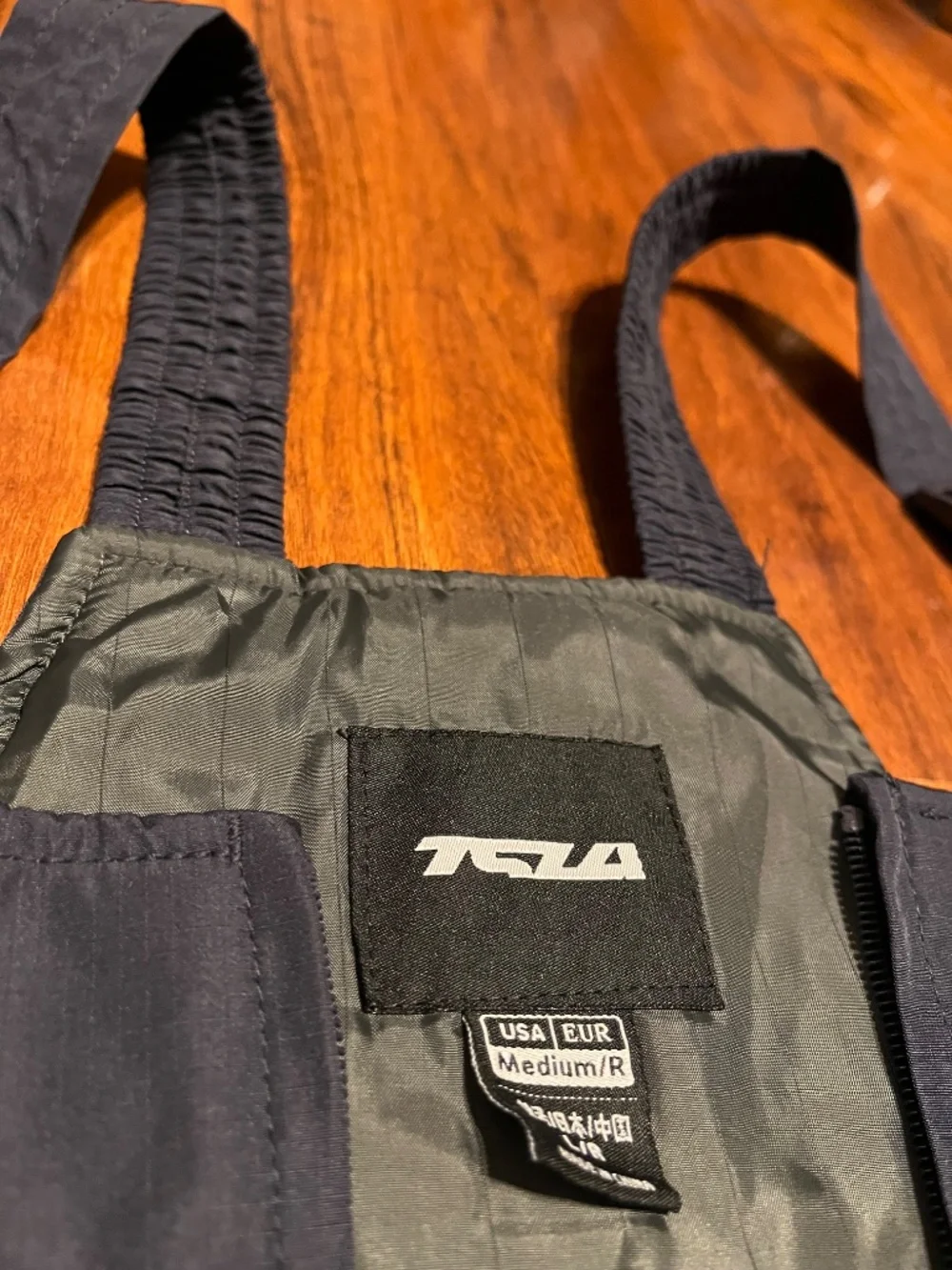 TSLA Men’s Insulated Snow Bib/Overalls, M